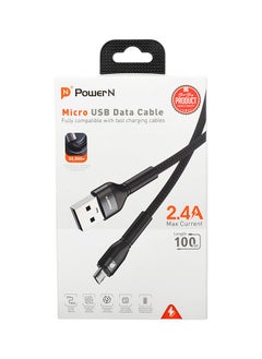 POWER N Power N cable - Micro USB, 1 meter - cut-resistant fabric  - Image 1