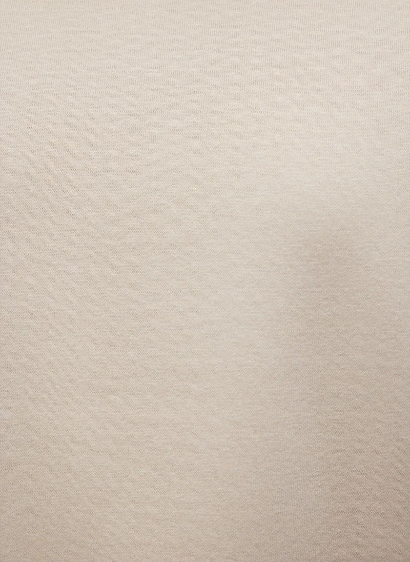 مافي سويت شيرت بيج أساسي بياقة دائرية