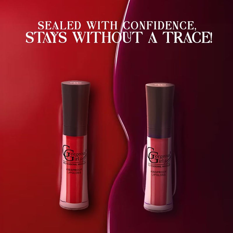 Gorgeous Girl Gorgeous Girl Makeup Kiss Proof Lip Gloss Liquid Lipstick for women Long Lasting Intense Colour Matte Look Upto 16 HR Transfer Smudge Proof Lipstick Shade 326 - Image 3
