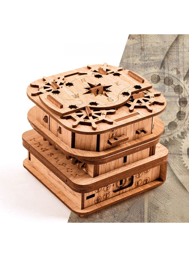 David Jones Locker Puzzle Educational Toys Ins Low Price Puzzle Hot Sale-Color:Parrot Snail Number (diy) - Image 3