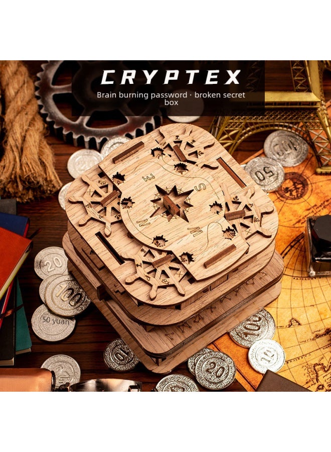 David Jones Locker Puzzle Educational Toys Ins Low Price Puzzle Hot Sale-Color:Parrot Snail Number (diy) - Image 2