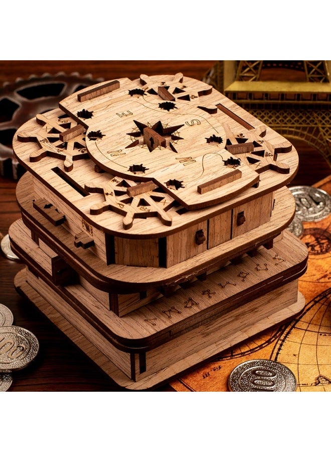 David Jones Locker Puzzle Educational Toys Ins Low Price Puzzle Hot Sale-Color:Parrot Snail Number (diy) - Image 4