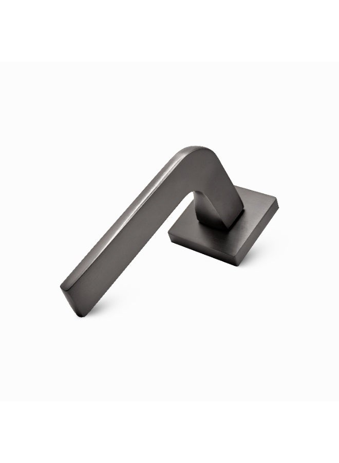 CINCINNO Lumi Premium Anti-Rust Aluminium Door Handle Pair – Durable & Stylish for Home & Office, UV Protection, 2-Year Color & 5-Year Mechanical Warranty, Salt Spray Tested (Gun Metal Grey)  - Image 2