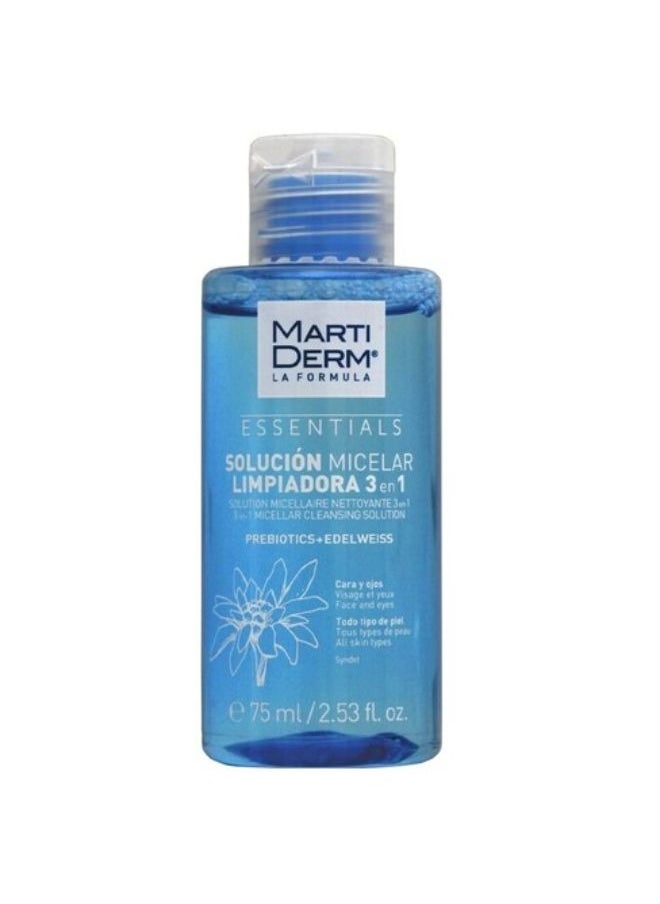 Martiderm - 3 IN 1 MICELLAR CLEANSING SOLUTION 75ML - Image 1