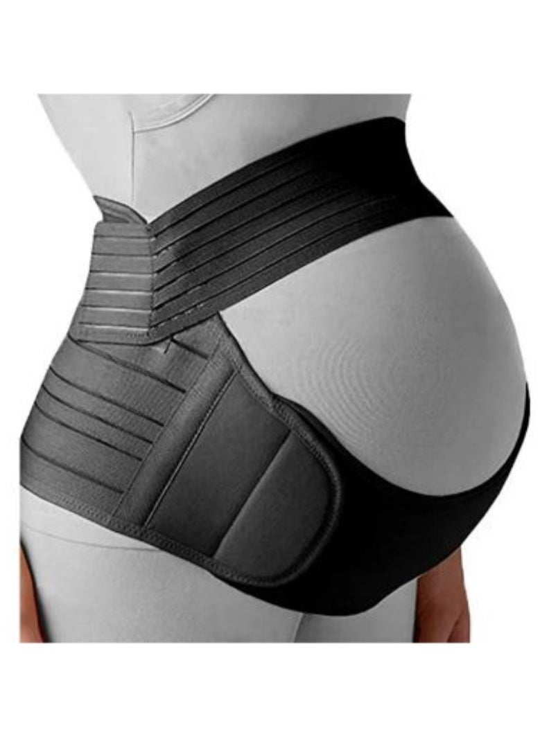 AROAQ Maternity Belts for Pregnant Women Waist Care Belt Abdomen Support Belly Band Back Protector Pregnant Maternity Clothes (Medium)  - Image 1