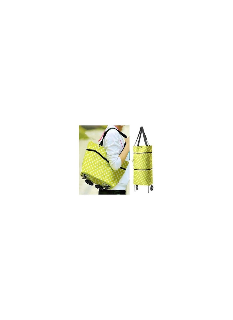 Generic Lightweight Shopping Trolley Wheel Folding Travel Luggage Bag  - Image 2