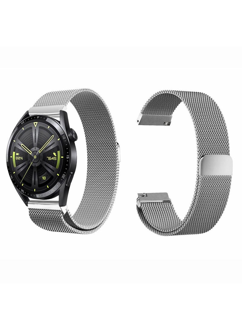 Perfii 5pcs Watchband Bundle Compatible with all Samsung, Huawei, Amazfit, Fitbit and Honor with 22mm band size - Image 3