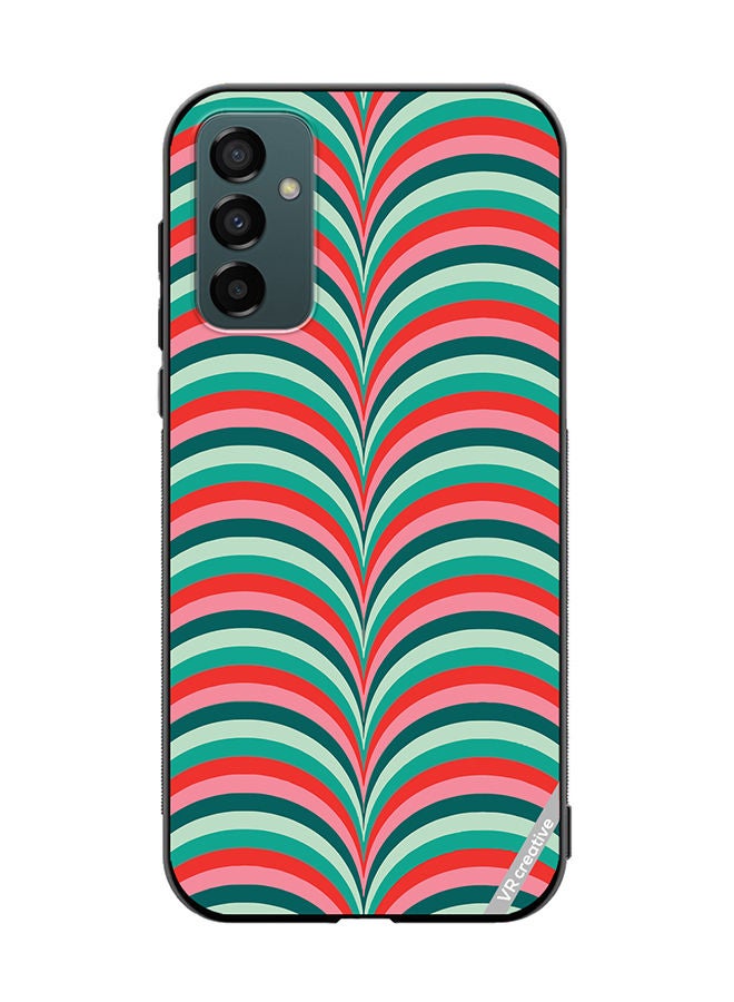 VR CREATIVE Protective Case Cover For Samsung Galaxy F23 Strips Design Multicolour - Image 1