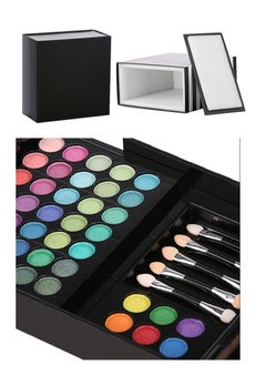VERONNI 177 color eye shadow lip color powder blusher combination makeup plate facelift makeup set eye shadow plate  - Image 5
