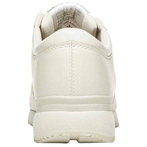 Propét حذاء رياضي بروبيتي للرجال Life Walker مع حزام، أبيض رياضي، 16 X (مقاس 16 EEE للرجال) - Image 4