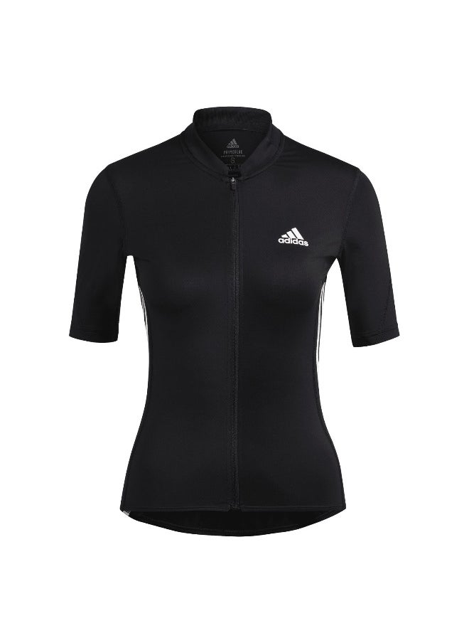 Adidas Adidas The Jersey W Black Cycling Jerseys For Women Xs  - Image 2