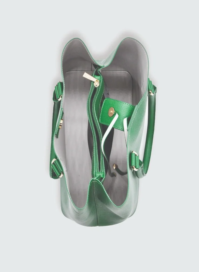 AMICA Amalia Medium Sized Tote Bag -Green