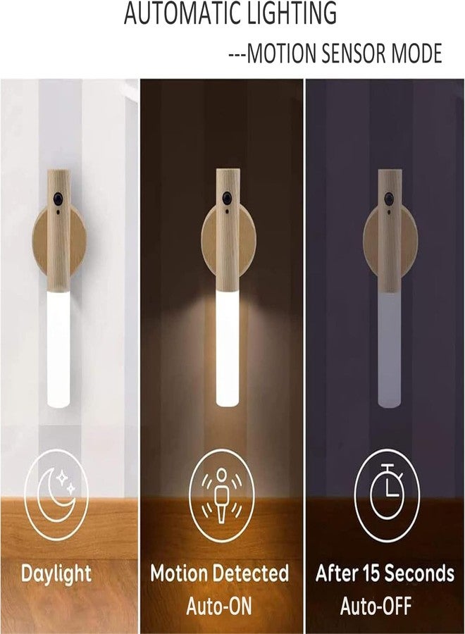 SADMAX Wireless Stick-on Induction LED Lamp - Motion Sensor Night Light for Closet, Cabinet, Hallway, Rechargeable & Energy Efficient, Stairs, Wardrobe, Bedroom, Under Cabinets, Home - Image 2