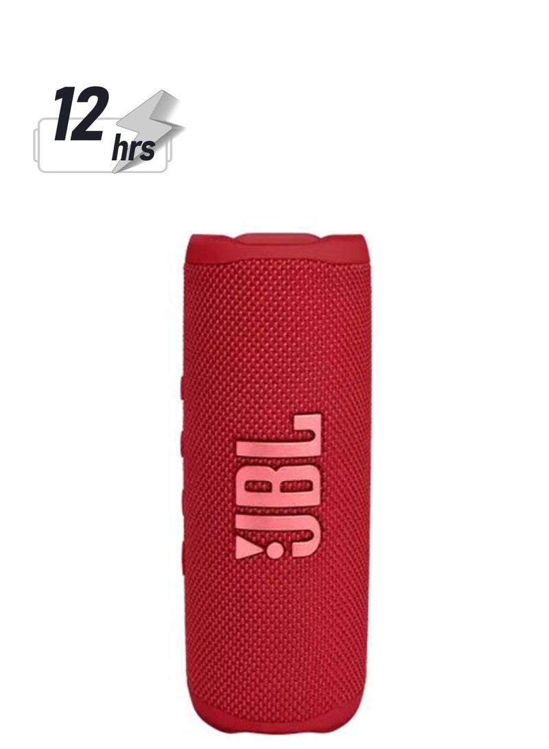 JBL Flip 6 Portable Ip67 Waterproof Speaker With Jbl Original Pro Sound - 2 Way Speaker - Deep Bass - 12H Battery Red - Image 1