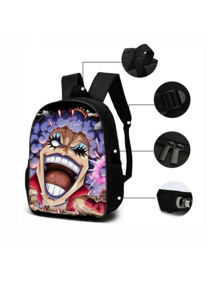 general The latest universal cartoon printed three piece practical bag combination (suitable for students, children, friends, outings, mountain climbing, etc.) - Image 5