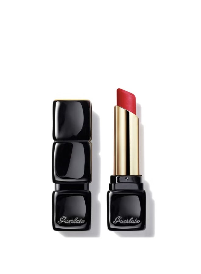 غيرلان أحمر شفاه غيرلان كيسكيس تندر مات، خفيف الوزن ومشرق، يدوم 16 ساعة، لون 775 كيس روج - Image 1