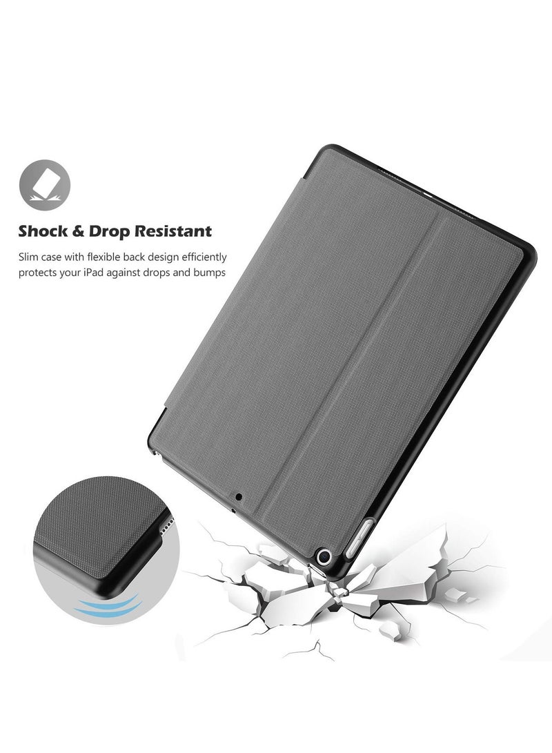 Procases Ipad 10.2 Case 2021 Ipad 9Th Generation 2020 Ipad 8Th Generation 2019 Ipad 7Th Generation Case Slim Stand Protective Case Folio Cover For 10.2 Inch Ipad 9Th Gen 8Th Gen 7Th Gen Grey - Image 4