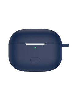 Case Cover For vivo TWS 2e Anti-fall Wireless Earphone Liquid Silicone Protective Case Midnight Blue