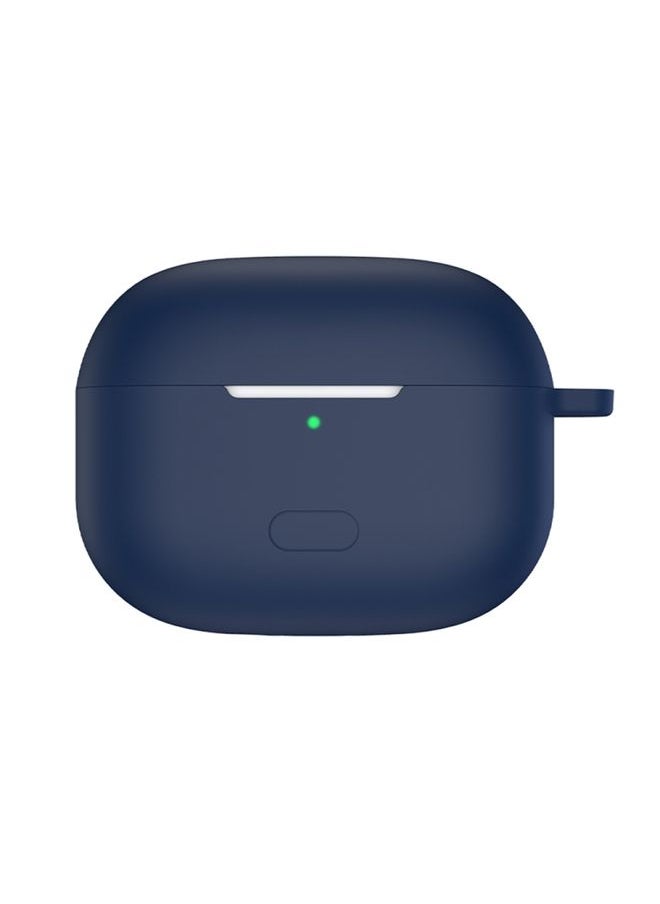 Generic - Case Cover For vivo TWS 2e Anti-fall Wireless Earphone Liquid Silicone Protective Case Midnight Blue - Image 1