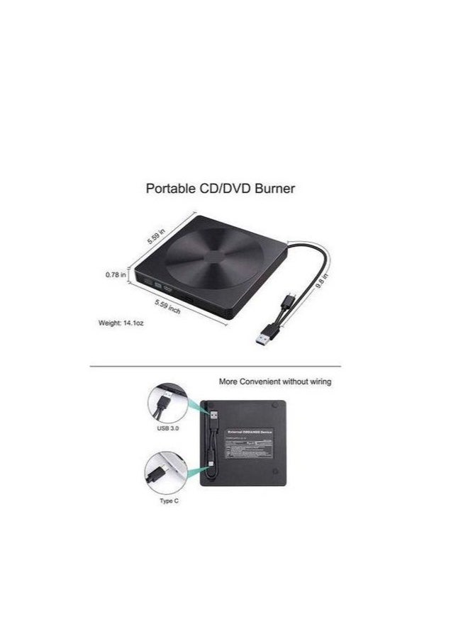 Generic DVD & CD reader and writer with TYPE C port and usb with high speed data transfare  - Image 4