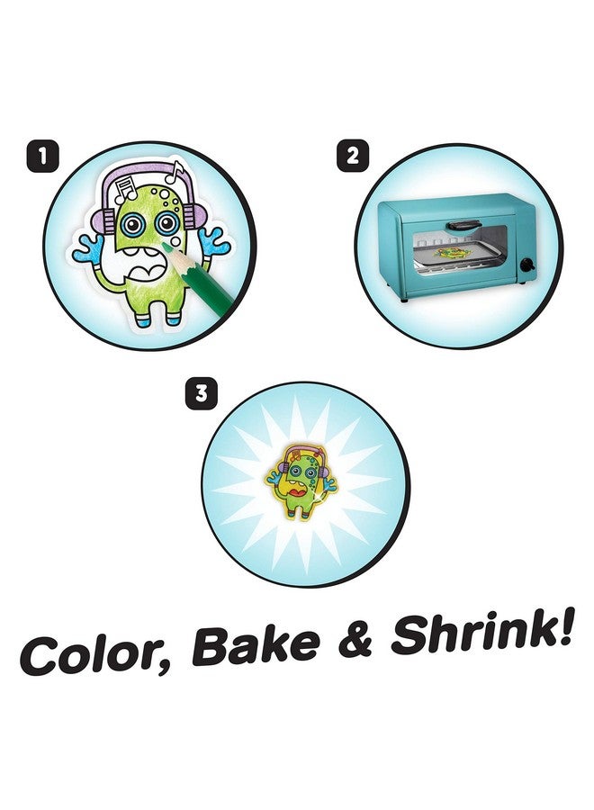 Just Play Shrinky Dinks Cool Stuff Activity Set, 51-piece set, Kids Art and Craft Activity Set, Kids Toys for Ages 5 Up by Just Play - Image 5