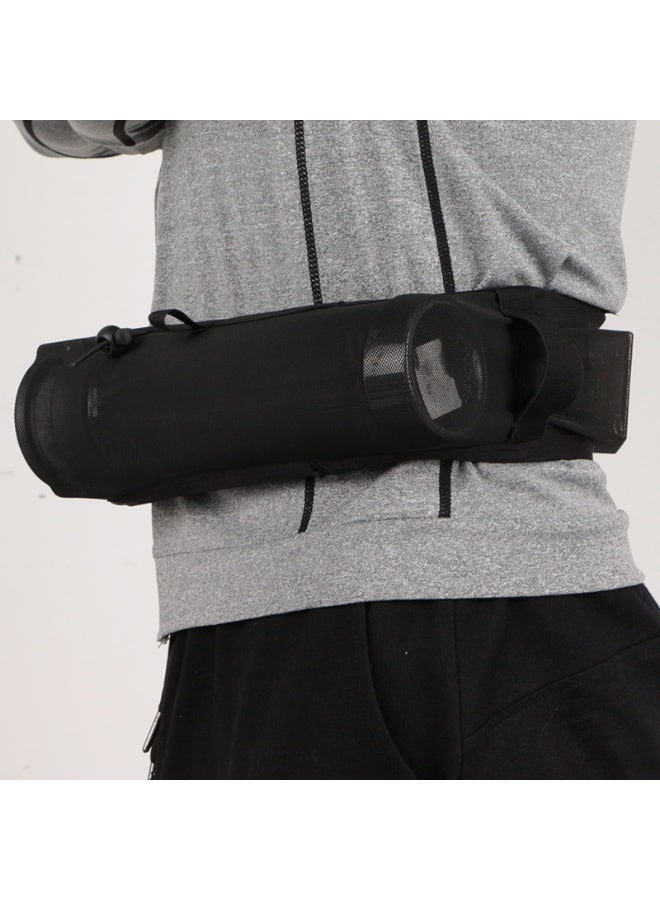 Mesh Fabric Running Waist Bag - Lightweight, Secure Pockets, Multi-Pockets, for Running, Gym, Hiking, Men & Women(M) - Image 3