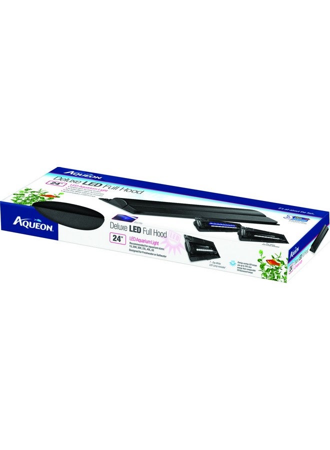 أكيون شفاط كامل فاخر بإضاءة LED - أسود - 24 بوصة - Image 2