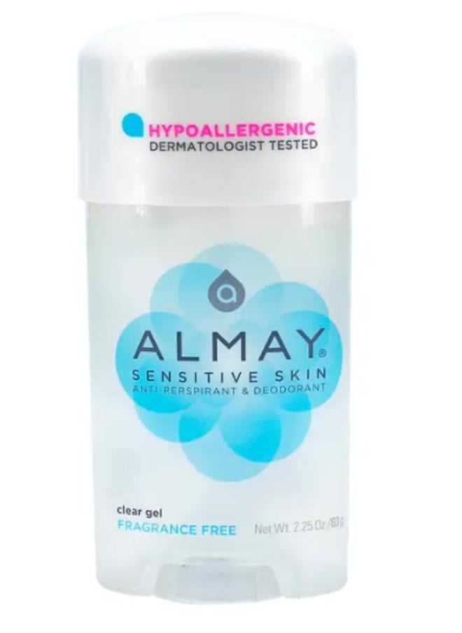 Almay Anti-Perspirant & Deodorant Clear Gel Fragrance Free 63g 