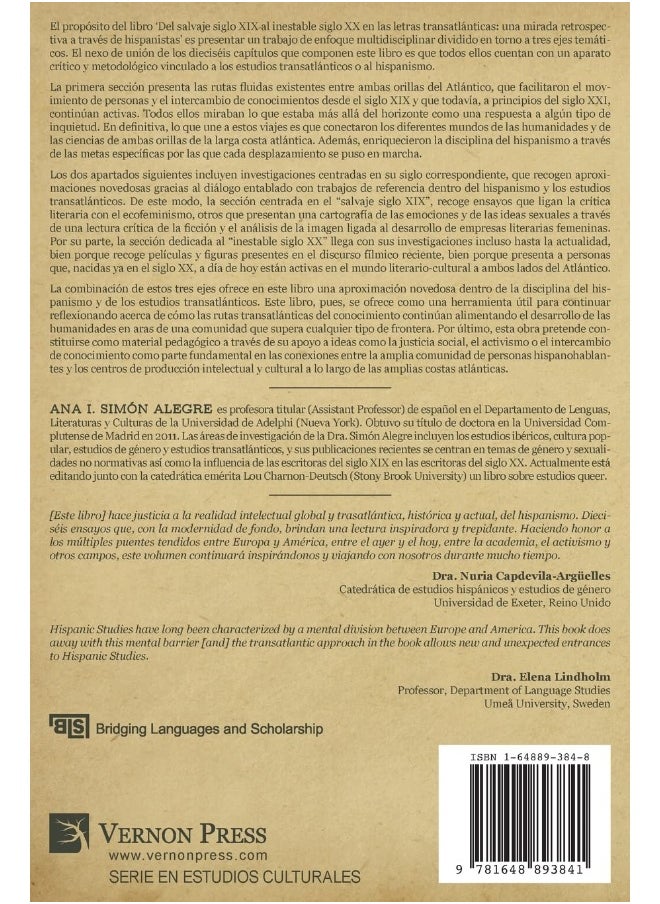 Del salvaje siglo XIX al inestable siglo XX en las letras transatlánticas: Una mirada retrospectiva a través de hispanistas  - Image 2
