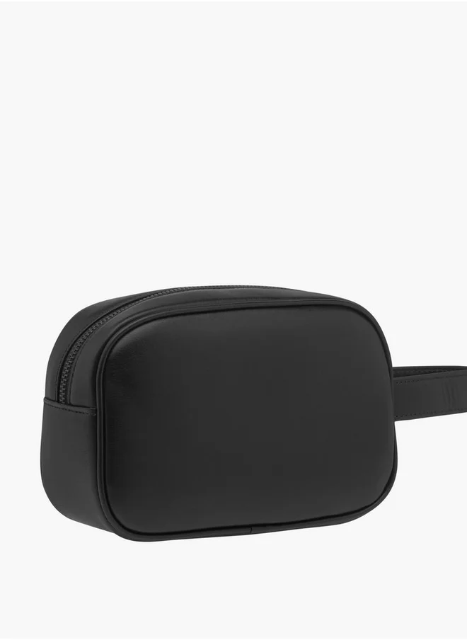 DUCHINI Solid Pouch with Zip Closure