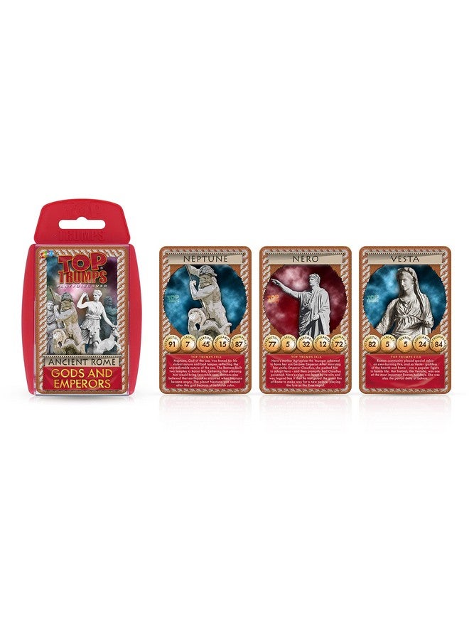 Top Trumps Top Trumps Card Game Ancient Rome - Family Games For Kids and Adults - Learning Games - Kids Card Games for 2 Players and more - Kid War Games - Card Wars - For 6 plus kids - Image 2