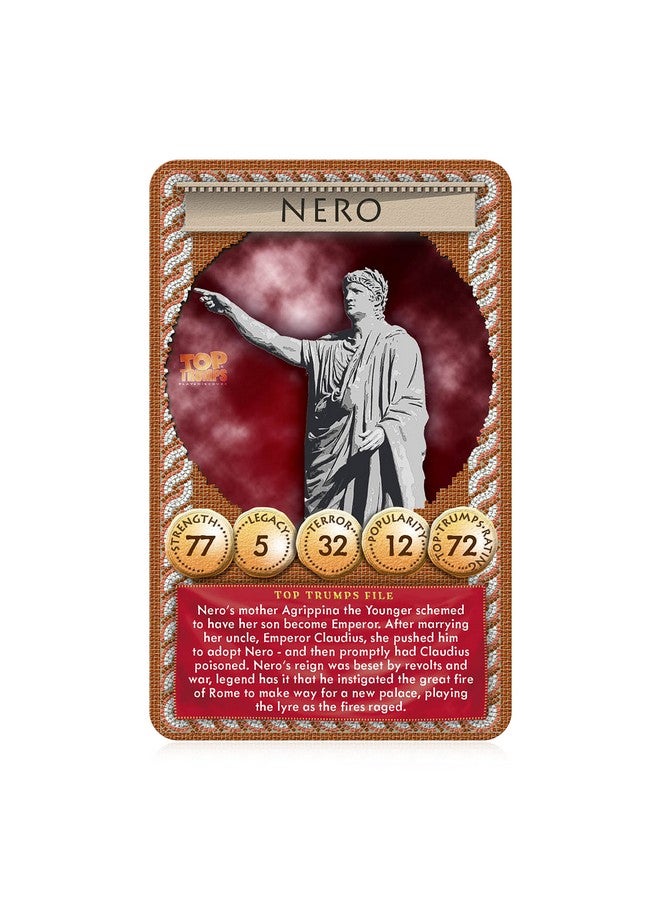 Top Trumps Top Trumps Card Game Ancient Rome - Family Games For Kids and Adults - Learning Games - Kids Card Games for 2 Players and more - Kid War Games - Card Wars - For 6 plus kids - Image 5
