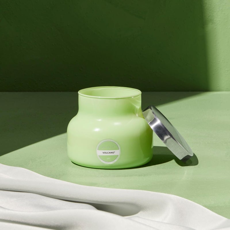 Capri Blue Volcano Scented Candles - Luxury Candles for Home Scented with Tropical Fruit & Sugared Citrus - Long Lasting Soy Wax Blend - Petite Glass Jar (Iced Matcha Green, 8 oz) - Image 2