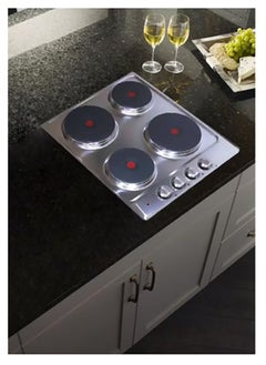 kitchen Line Electric surface  4 stone eyes  steel  Italian | E4010  - Image 4