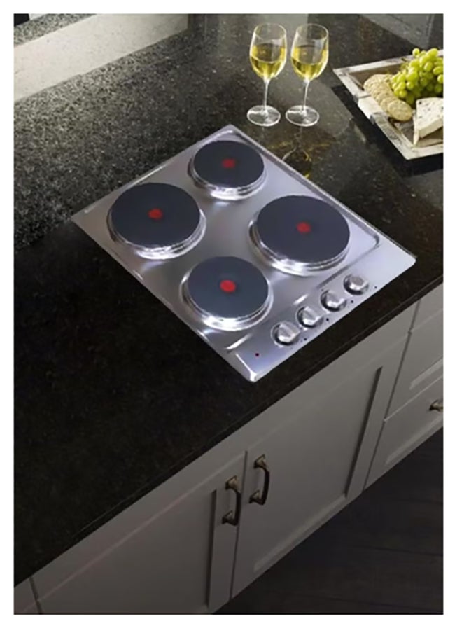kitchen Line Electric surface  4 stone eyes  steel  Italian | E4010  - Image 4