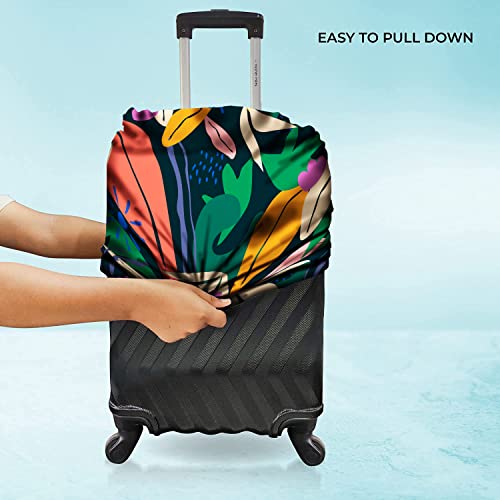 Nasher Miles Polyester 75 (28 Inch) Large Protective Luggage Cover - Feather - Image 2