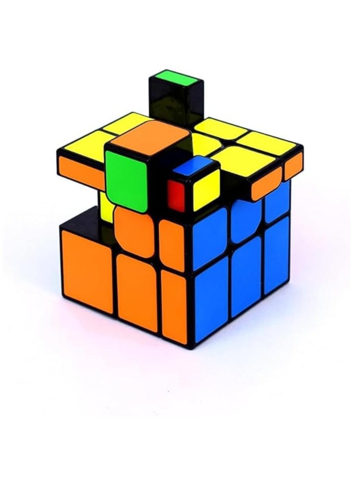QiYi QY Toys Magnetic Mirror Cube 3x3x3, M Black, No Stickers, Magnetic Mirror Speed Cube with Enhanced Play (Magnetic Black)  - Image 5