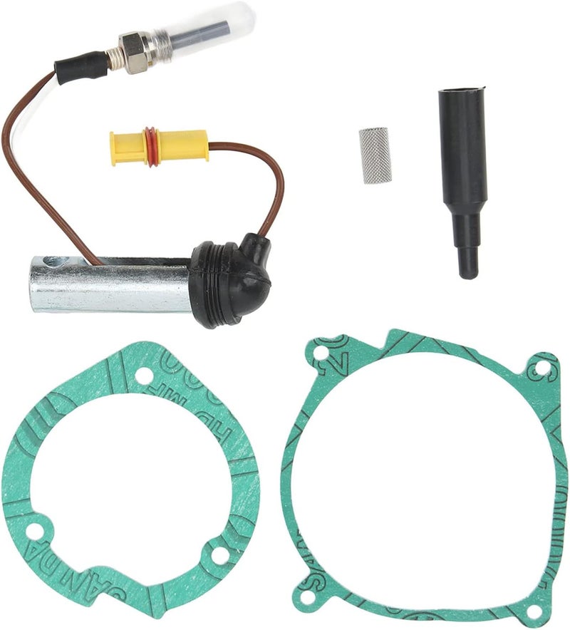 24V Heater Plug Service Kit,Glow Plug Repair Kit, D2 Parking Heater Maintenance Kit, Glow Plug Removal Tool, Heater Ceramic Glow Plug for Webasto Eberspacher 2KW, Glow Plug Repair Kit Parking He - Image 1