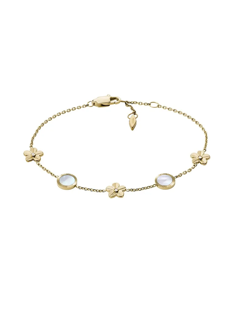 FOSSIL Flower Detail Bracelet