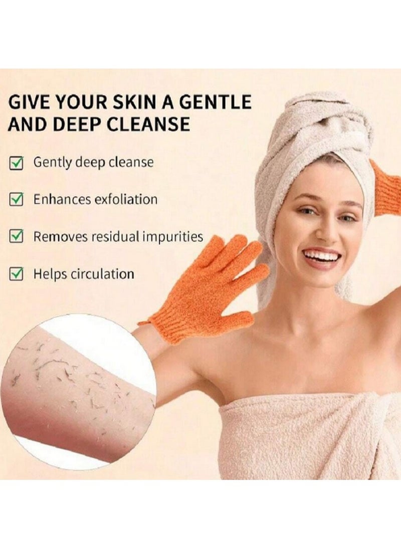 Exfoliating Glove for Deep Skin Renewal – Soft, Durable  Improves Circulation - Image 3