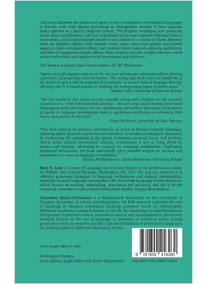 Agency in the Peripheries of Language Revitalisation: Examining European Practices on the Ground  - Image 2