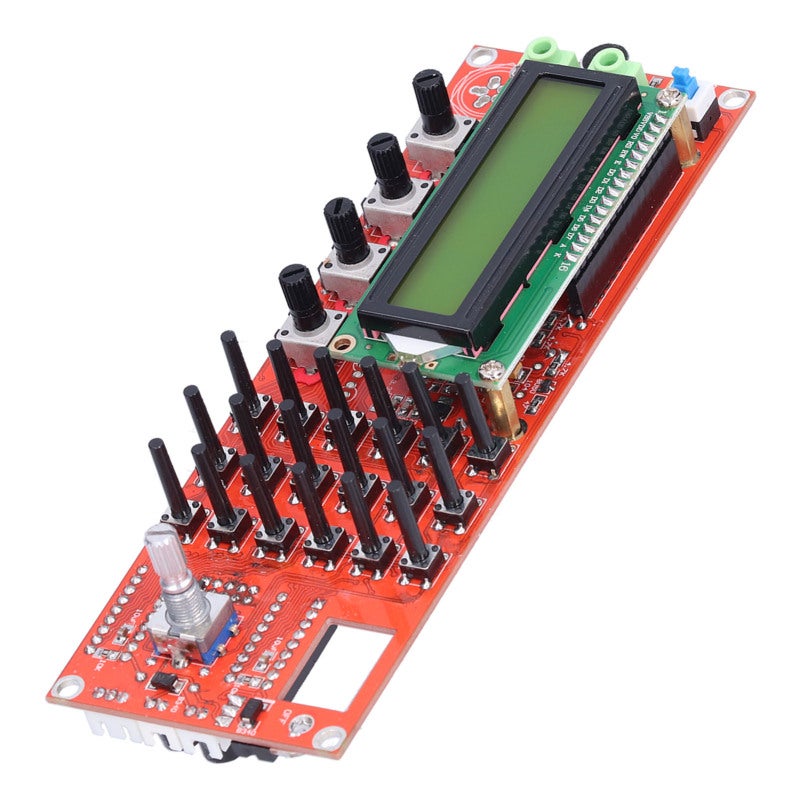 DDS Signal Generator 0-55MHz 1Hz Step PCB Module - Direct Digital Input Frequency with Audio Volume Potentiometer for Shortwave Applications - Image 1