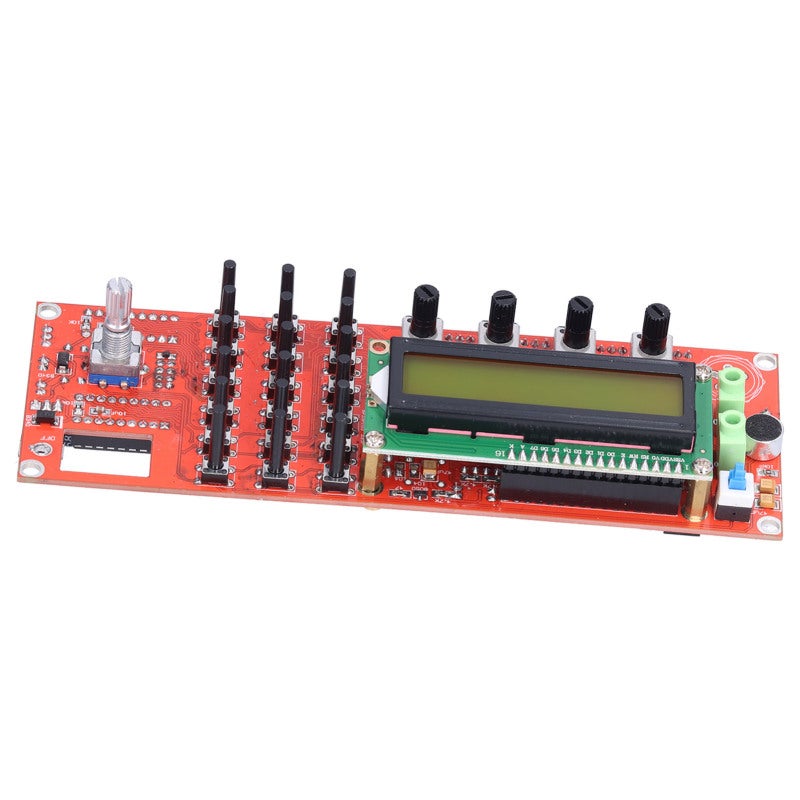 DDS Signal Generator 0-55MHz 1Hz Step PCB Module - Direct Digital Input Frequency with Audio Volume Potentiometer for Shortwave Applications - Image 2