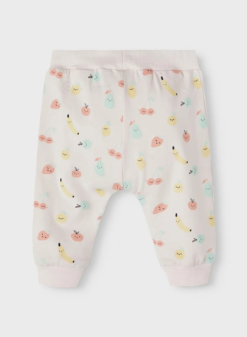 NAME IT Infant 3 Pack Assorted Sweatpants