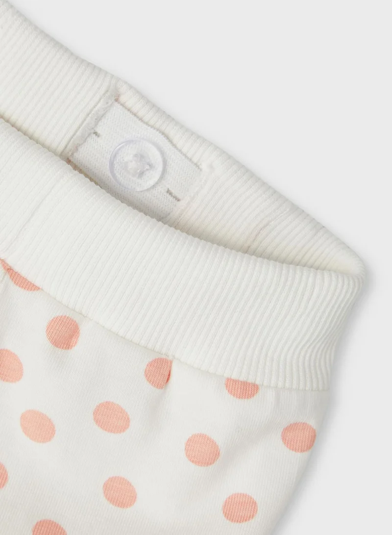 NAME IT Infant 3 Pack Assorted Sweatpants