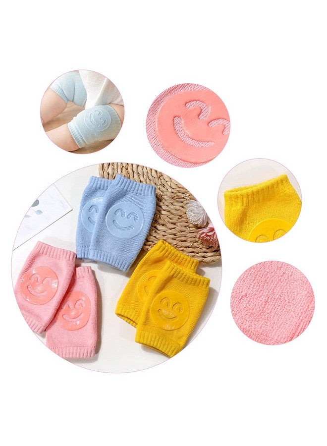 Umtiti Adjustable Baby Helmet, Lightweight & Soft, with Knee Pads & Socks for Crawling & Walking. Forest, Pink - Image 5