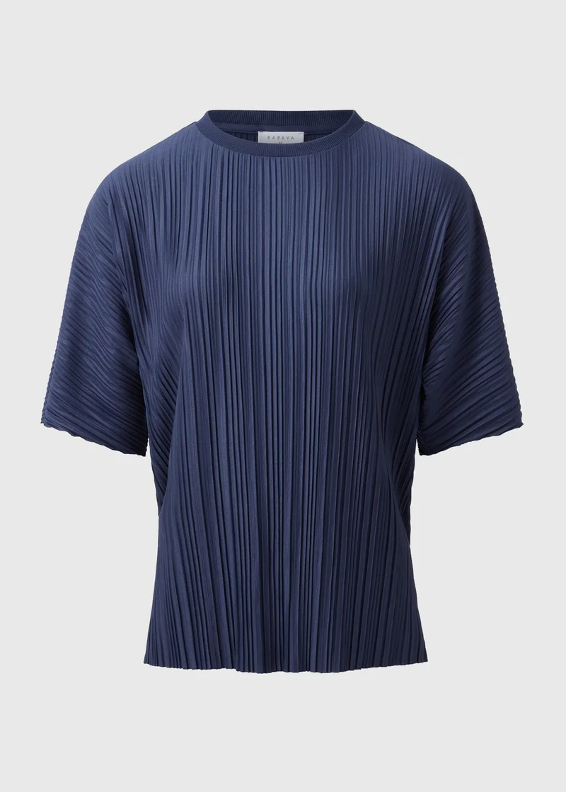 Matalan Navy Pleated Co Ord Top