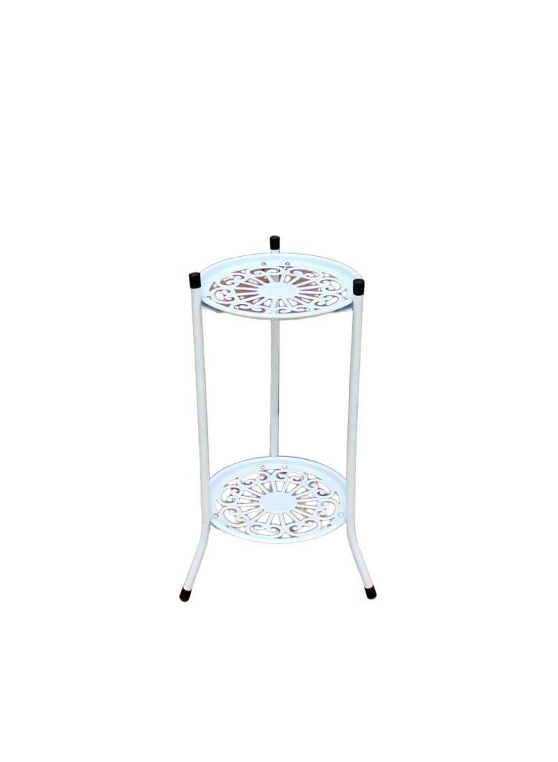 general 2-Layer Minimalist Ironwork Flower Pot Stand Ground To Ground Succulent Green Luo Flower Rack  - Image 1