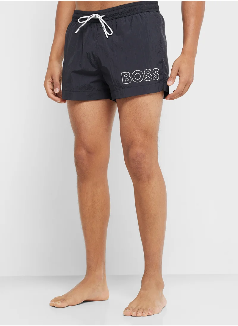 BOSS Logo Drawstring Boxer