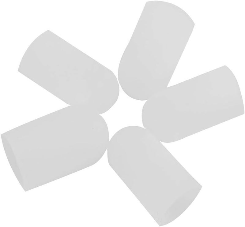 klarako 5pcs Silicone Finger Protectors, Finger Caps, Finger Covers, Thumbs Cover Fingertip Gloves for Heat Cooking Baking Barbecue - Image 4